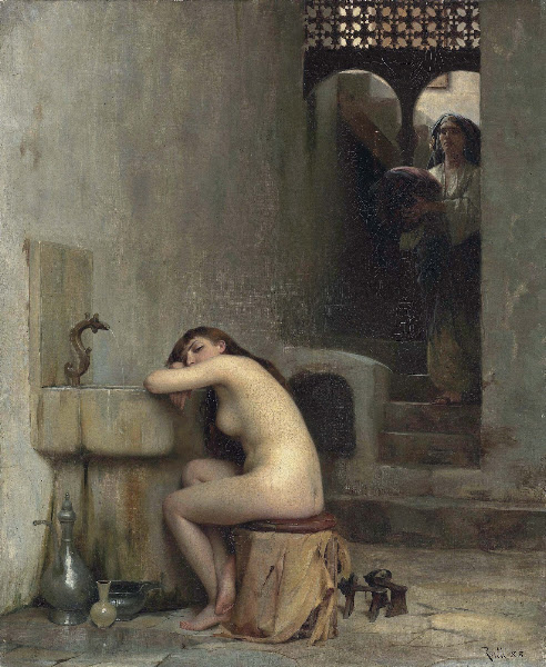 Repos au bain 1888