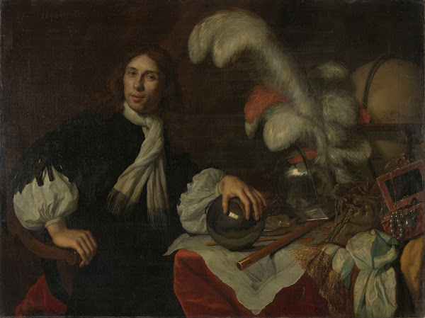 Posthumous Portrait of Aucke Stellingwerff Admiral of Friesland Killed in 1665 a