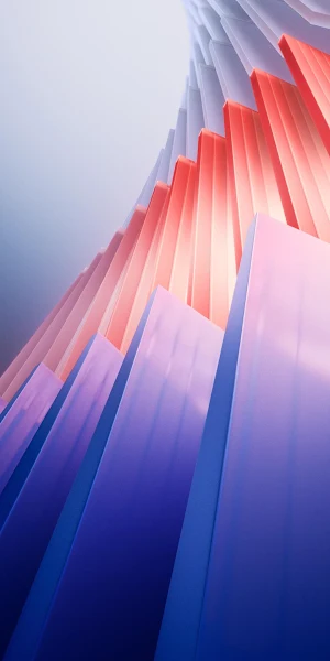 Abstract, Gradient, 3D Render, Geometric Full HD iPhone Wallpaper Background