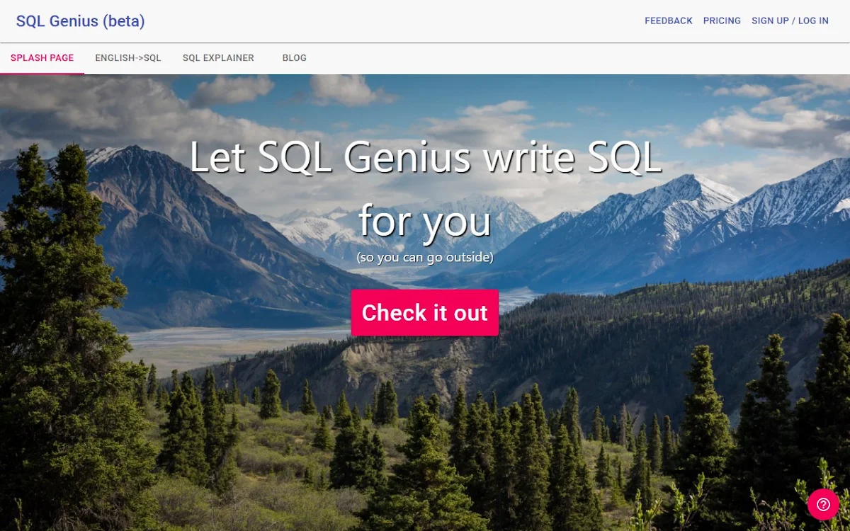Captura de SQL Genius