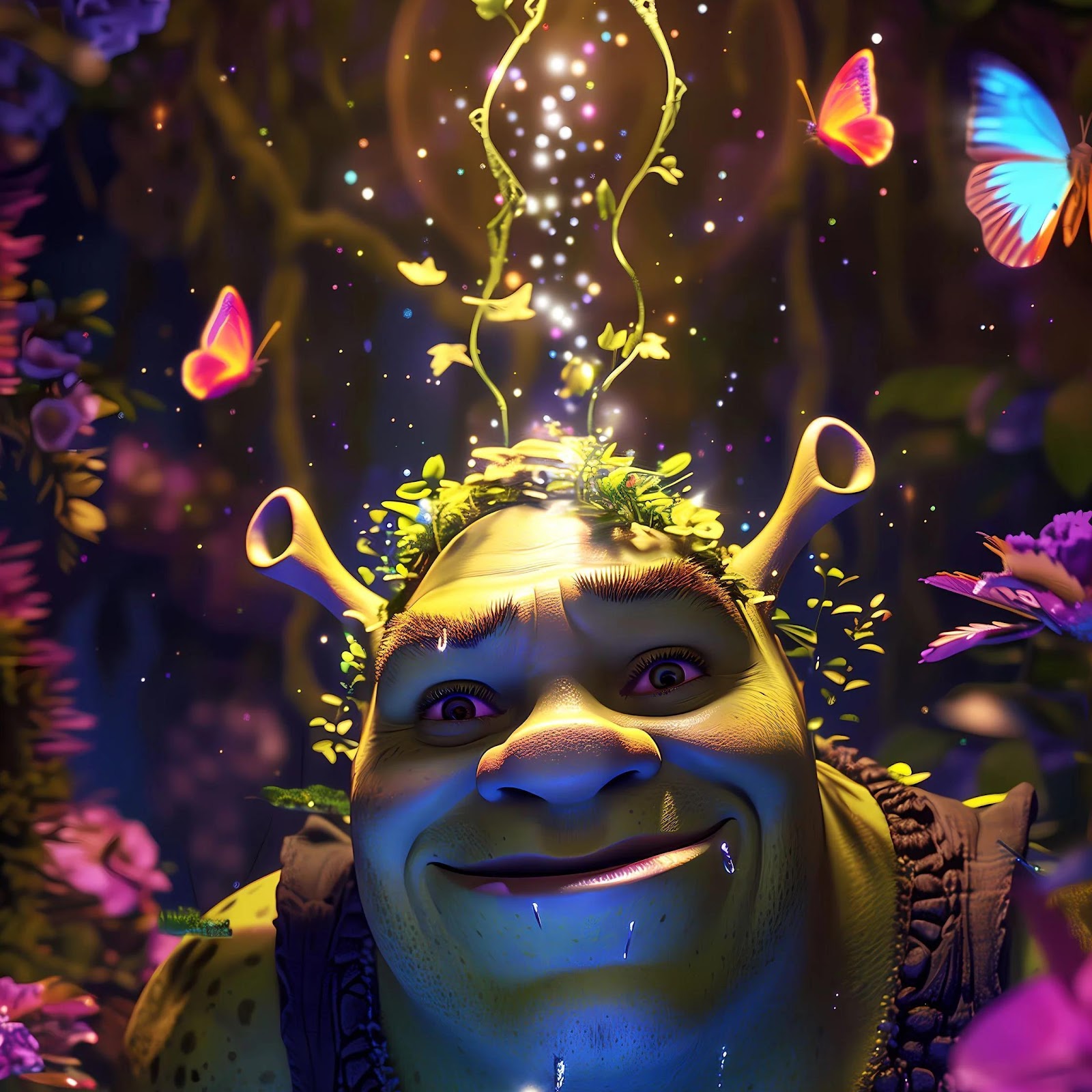 Download Shrek in Magical Forest 4K iPhone