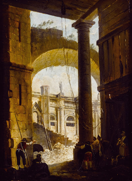 Démolition dun édifice composite 1770