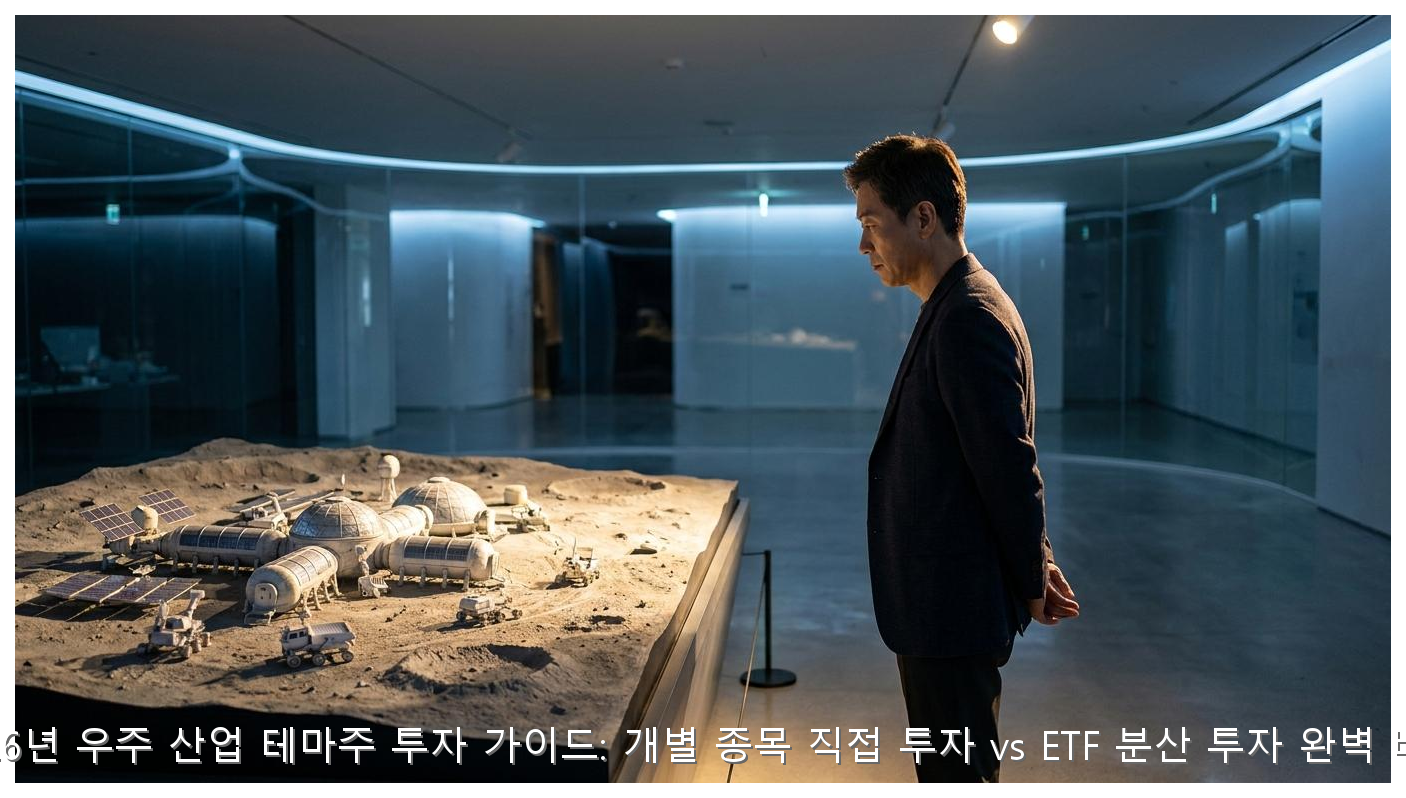 2026년 우주 산업 테마주 투자 가이드: 개별 종목 직접 투자 vs ETF 분산 투자 완벽 비교 핵심 안내 및 분석 인포그래픽 (6)