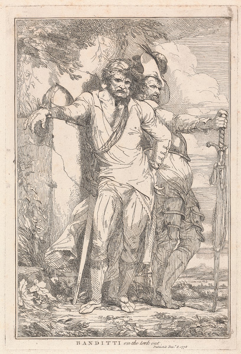Banditti on the lookout 1778