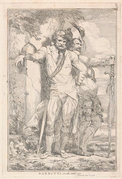 Banditti on the lookout 1778