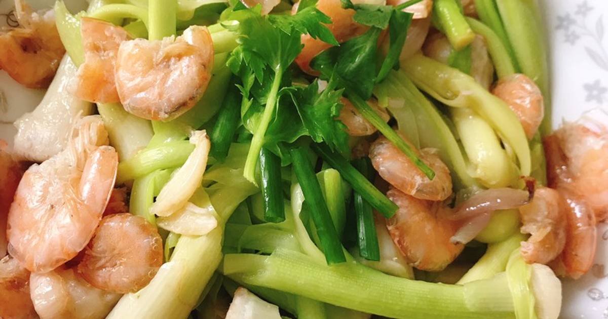 Bồn bồn xào tép bạc