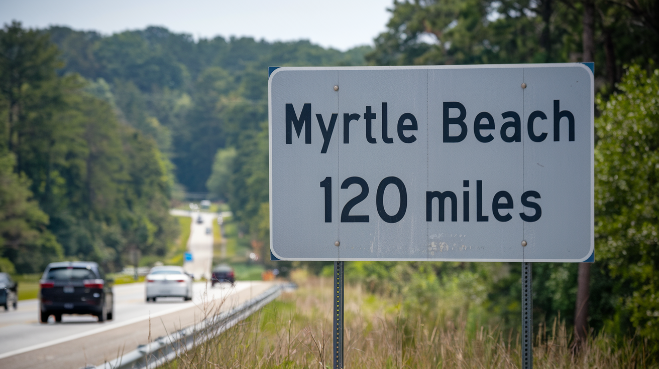 Distance and Travel Tips: Myrtle Beach from Summerville