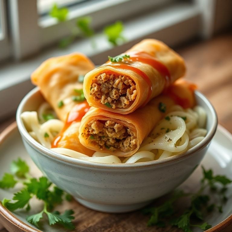 Easy Egg Roll in a Bowl Recipe with Ground Turkey and Cabbage: Quick, Crispy Comfort Food finished