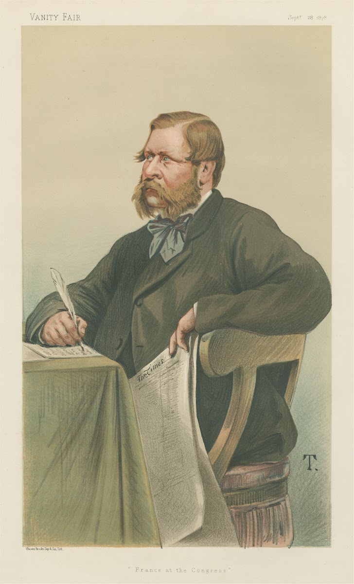 Politicians  Vanity Fair France at the Congress Mr William Henry Waddington 28 S