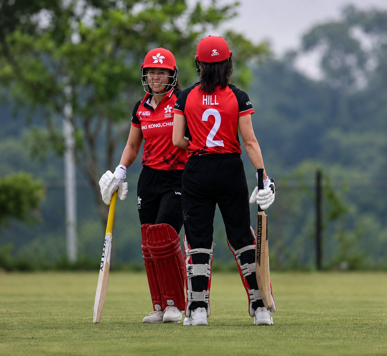 Mariko and Kary Batting