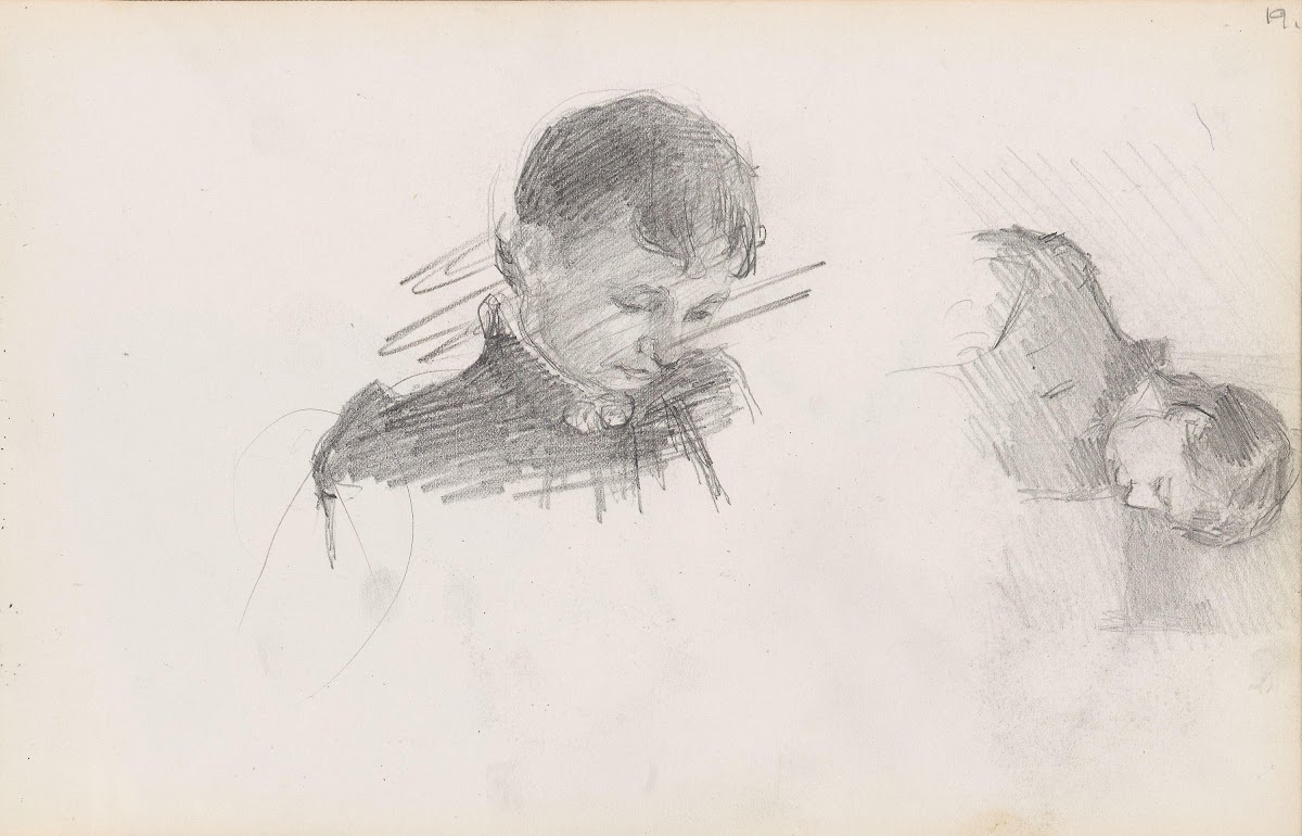 To kvinneportrett 1892