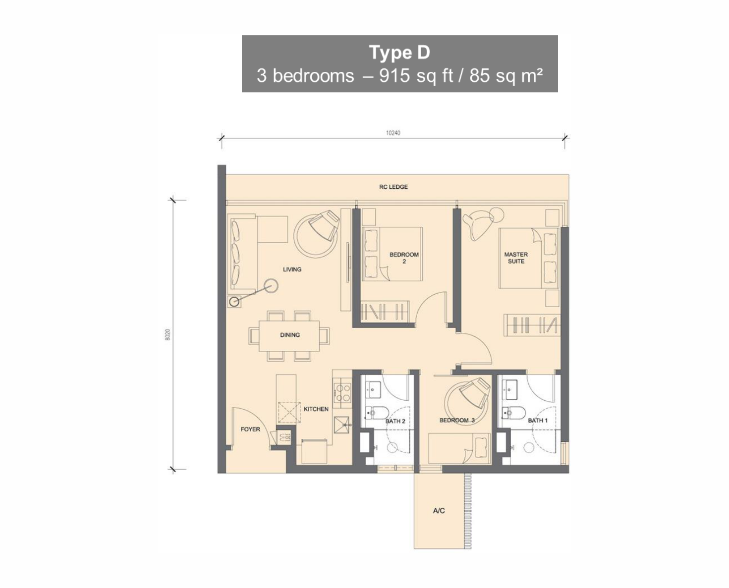 Grand Medini — pelan lantai