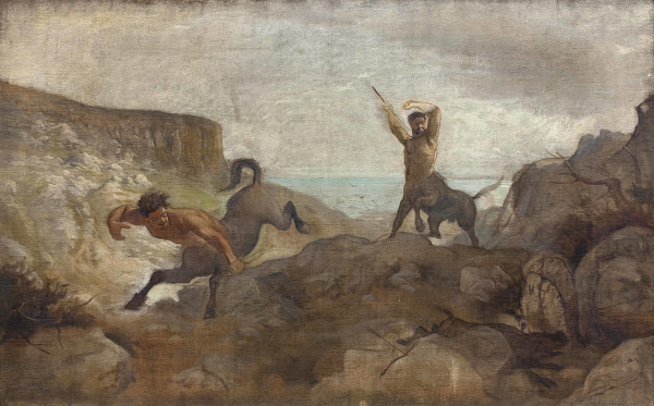 Centaurs Hunting Boars 1865   1867