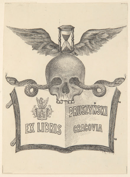 Autoekslibris Zenona Pruszyńskiego 18751941 1905