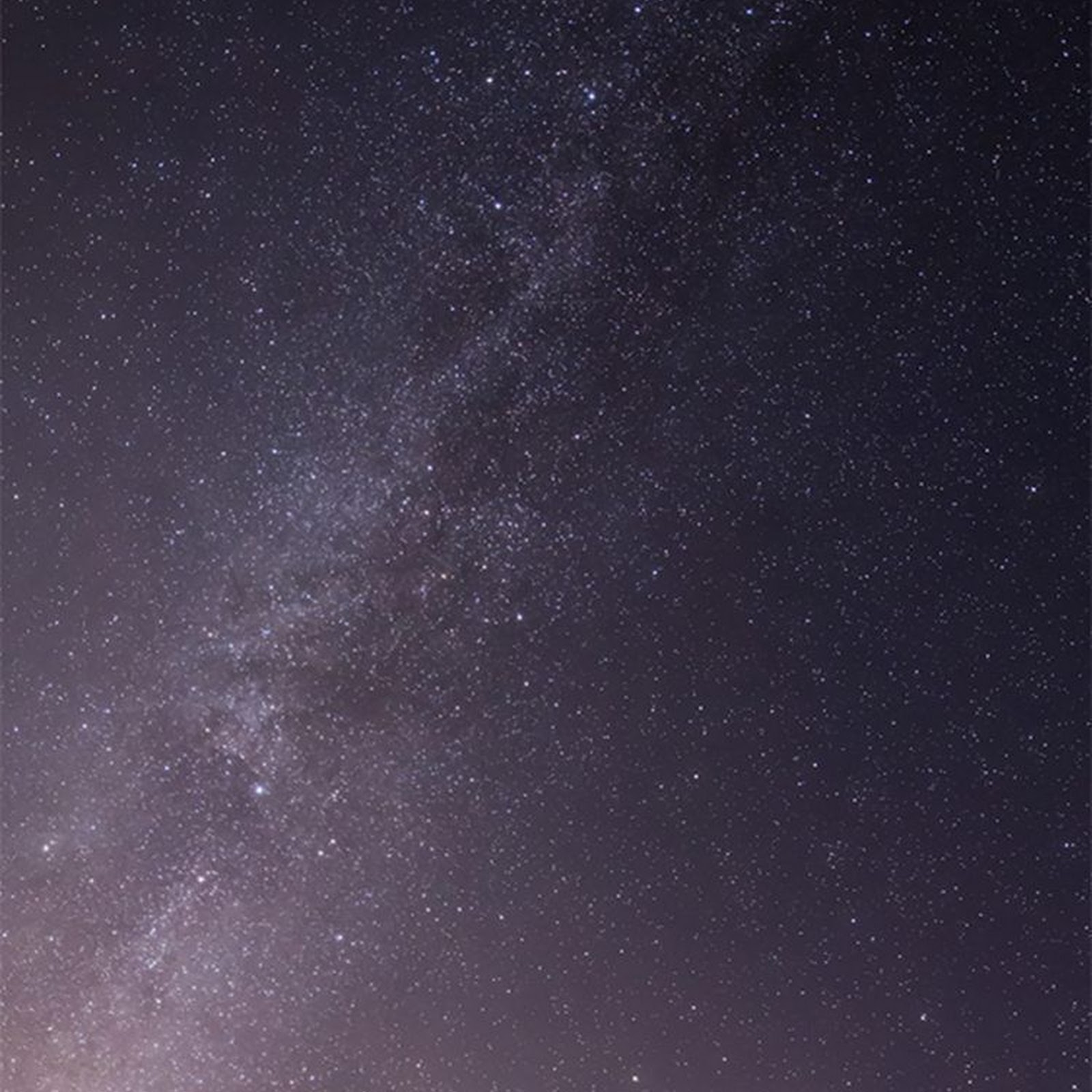 Download Starry Night Over Snowy Mountain iPhone