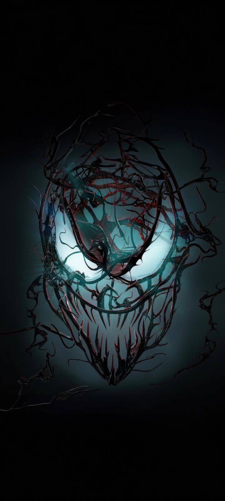 Marvel Carnage Symbiote Art - Dark Digital Art iPhone Wallpaper (1032x2293)