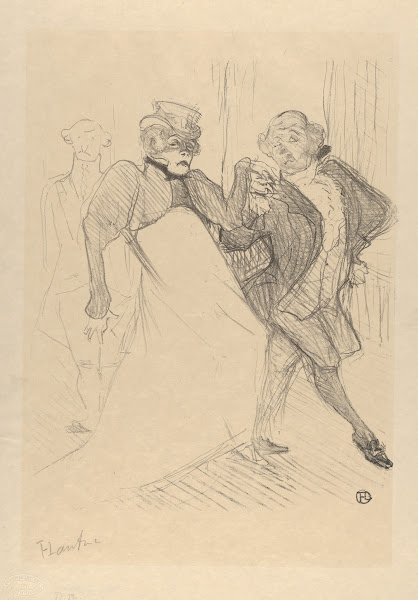 Réjane and Galipaux in Madame Sans Géne 1893