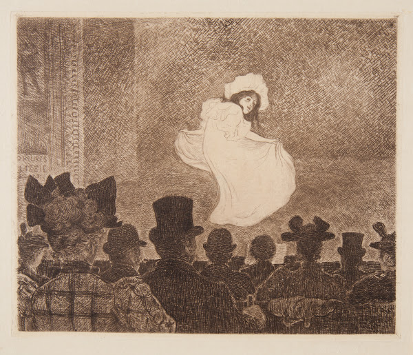 Le Café concert Lizzie Aubrey 1896