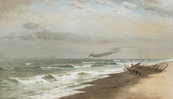 Long Branch Beach 1883
