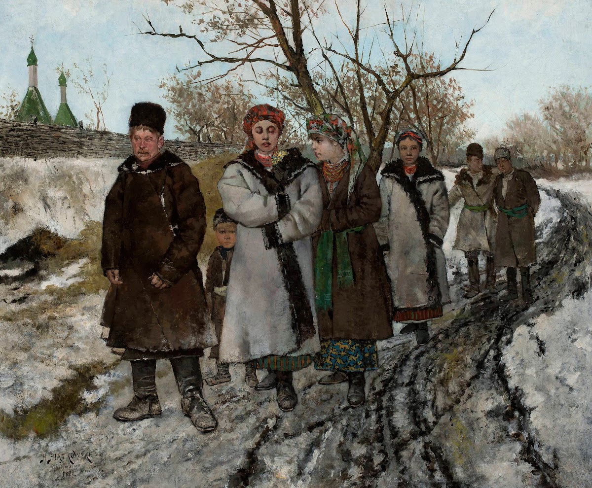 Return from christening 1880