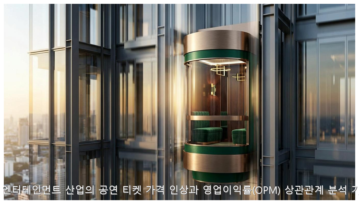 K-팝 엔터테인먼트 산업의 공연 티켓 가격 인상과 영업이익률(OPM) 상관관계 분석 가이드 핵심 안내 및 분석 인포그래픽 (5)