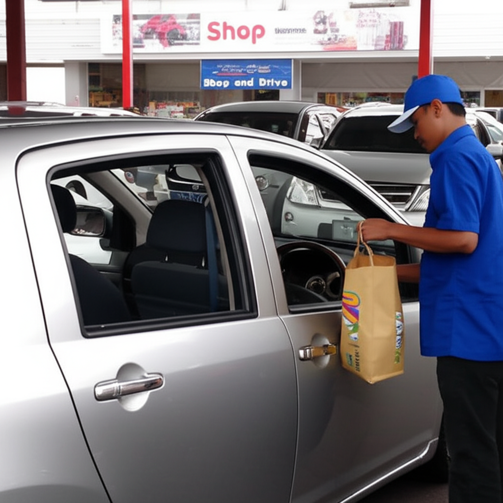 shop and drive pengalaman belanja yang revolusioner