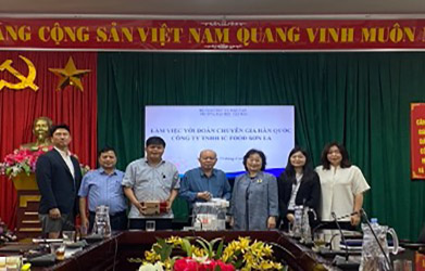 Trường Đại học Tây Bắc làm việc với Công ty TNHH IC Food Hàn Quốc