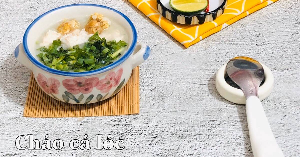 Cháo cá lóc -ăn dặm