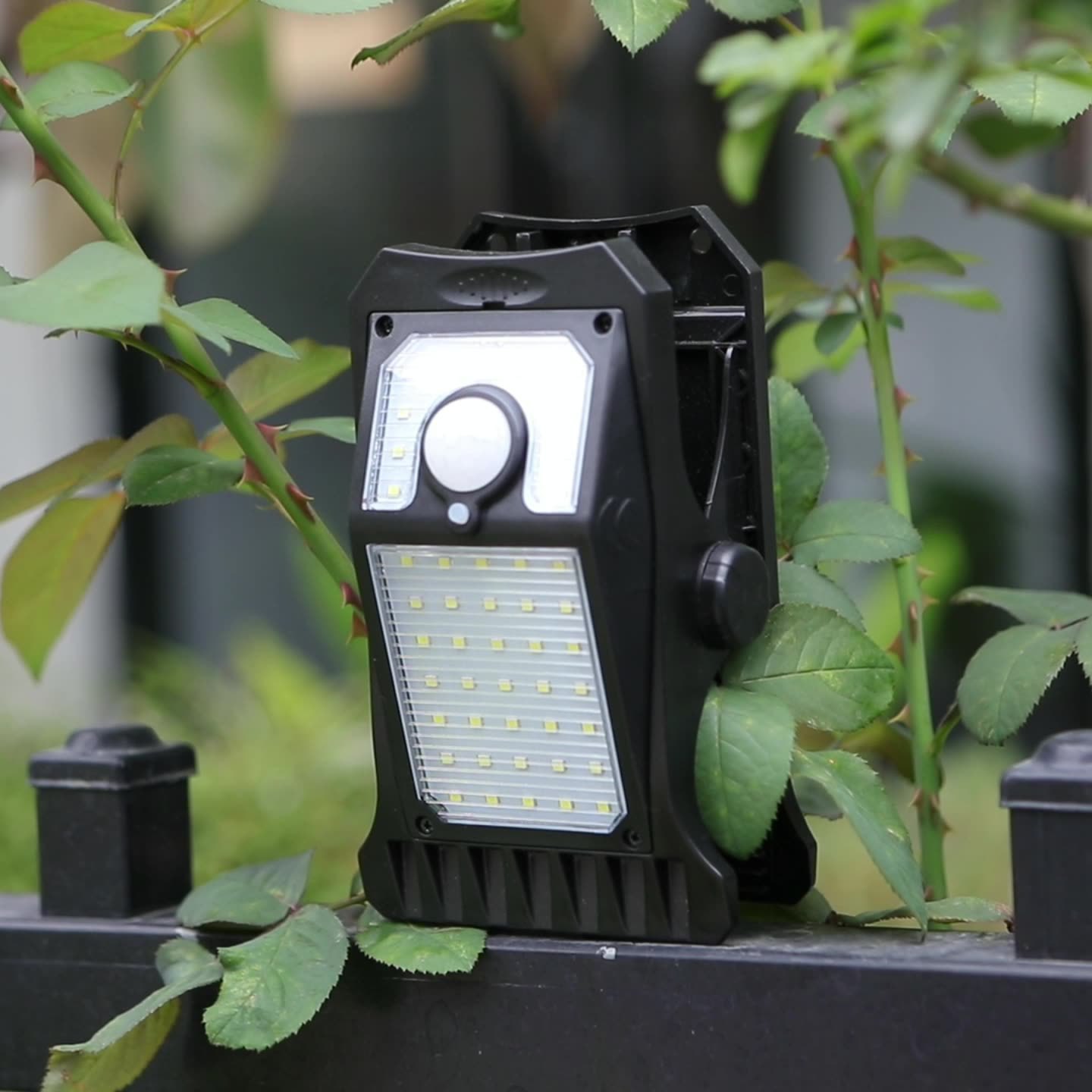 Solar Clamp Light, LED or COB, white