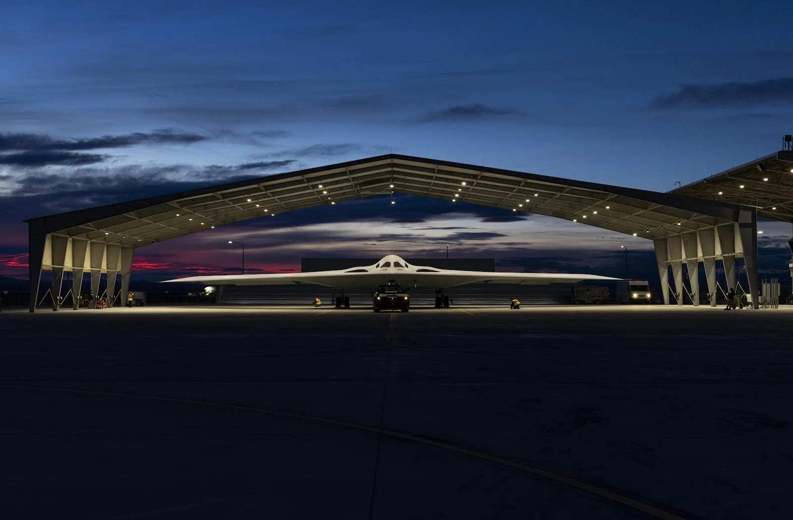 B-21 Raider Stealth Bomber - Aviation Photography 8K Wallpaper (8192x5378)