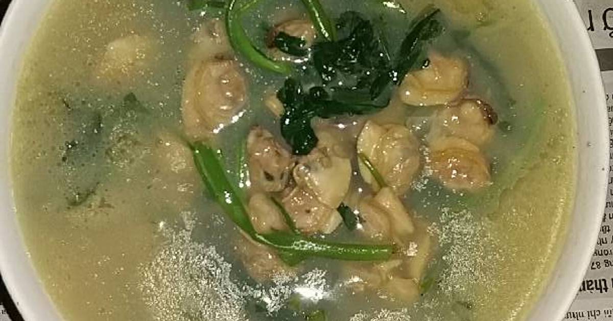 Canh nấu muống nấu ngao