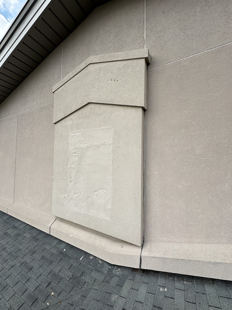 White River Christian Church exterior before Beacon Painting work, Noblesville IN