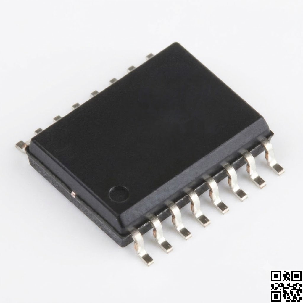 IC ADCDAC Converter 8 bit, 16-SOIC