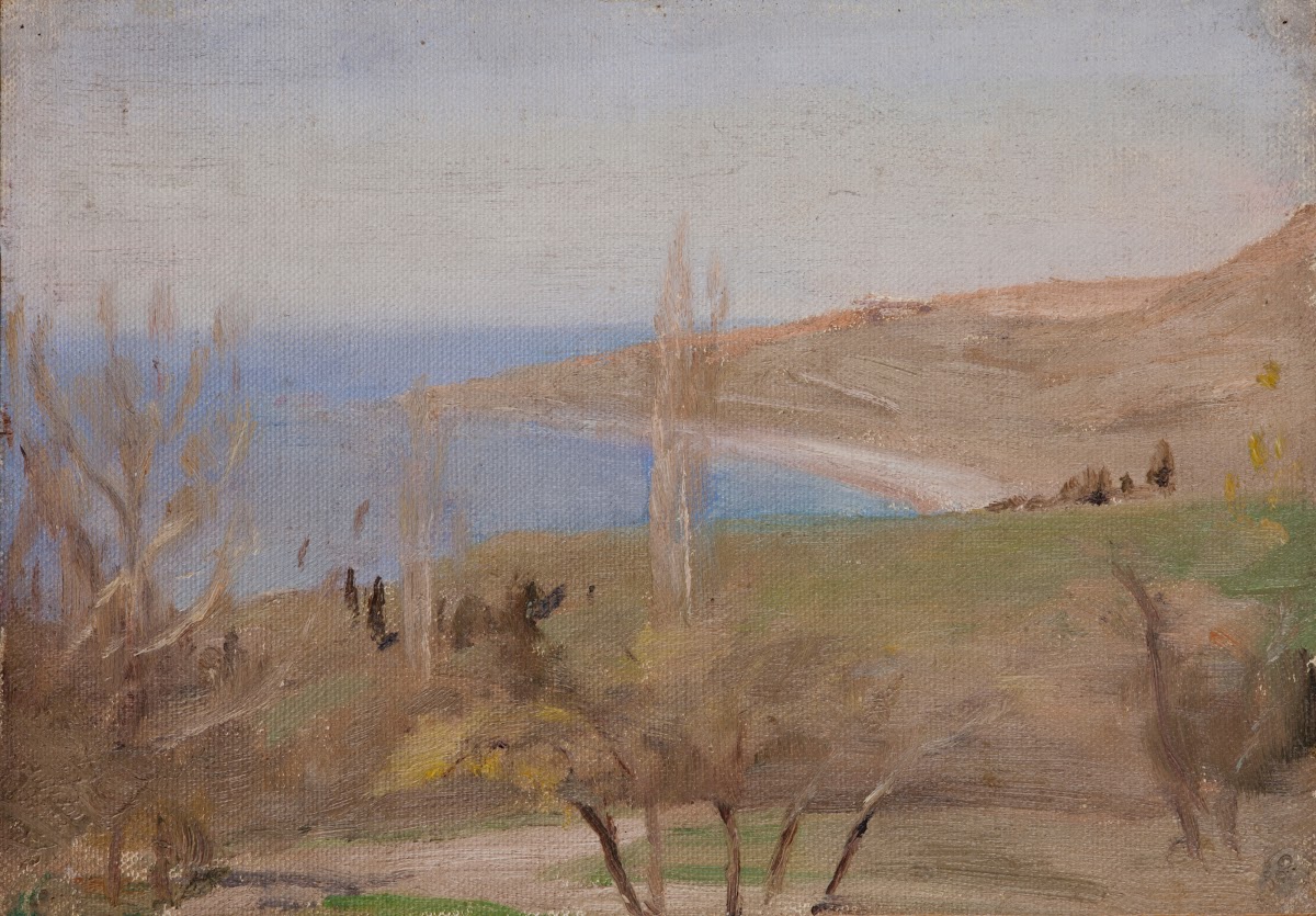 Yalta Spring  Poplars 1906
