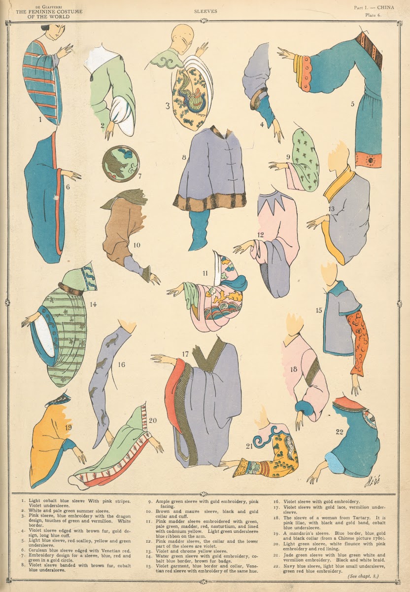 China  Sleeves 1926 1927