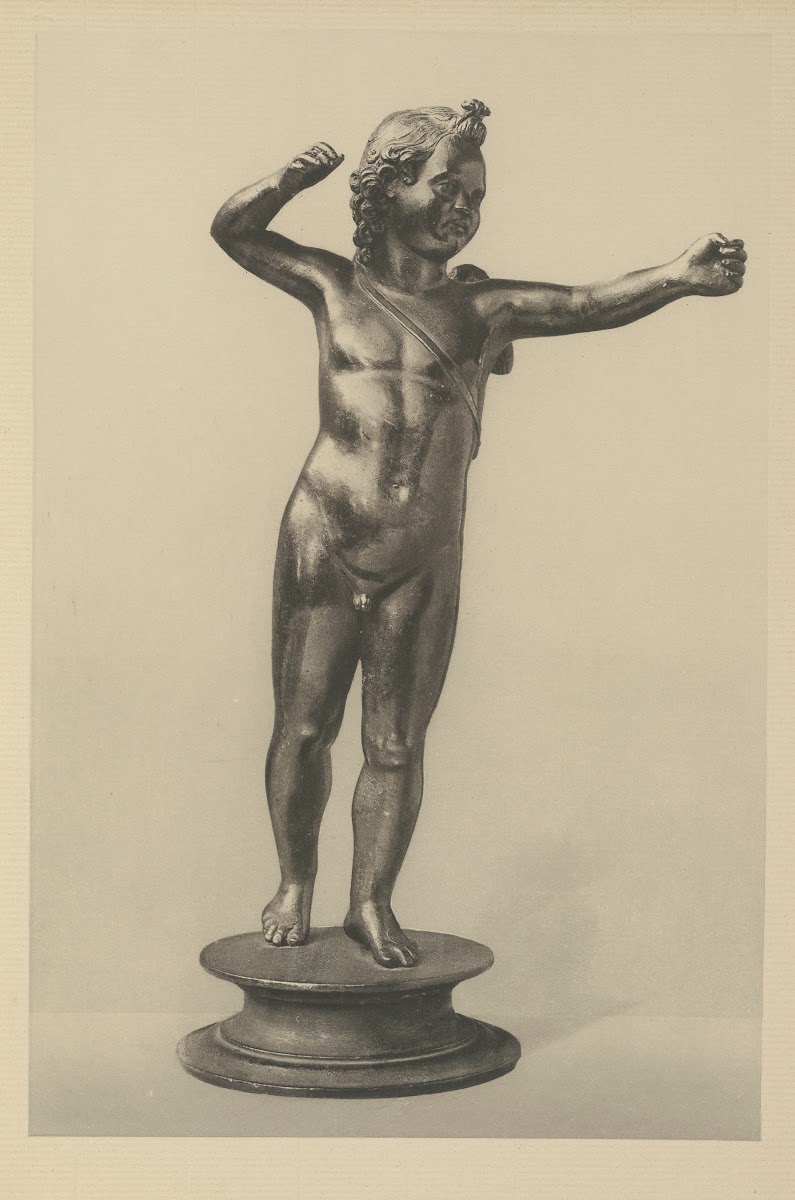 Cupid In The Act Of Drawing His Bow Pier  Pier Jacopo Ilario Bonaccolsi Called A