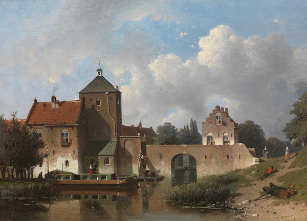 The IJsselpoort at IJsselstein 1852