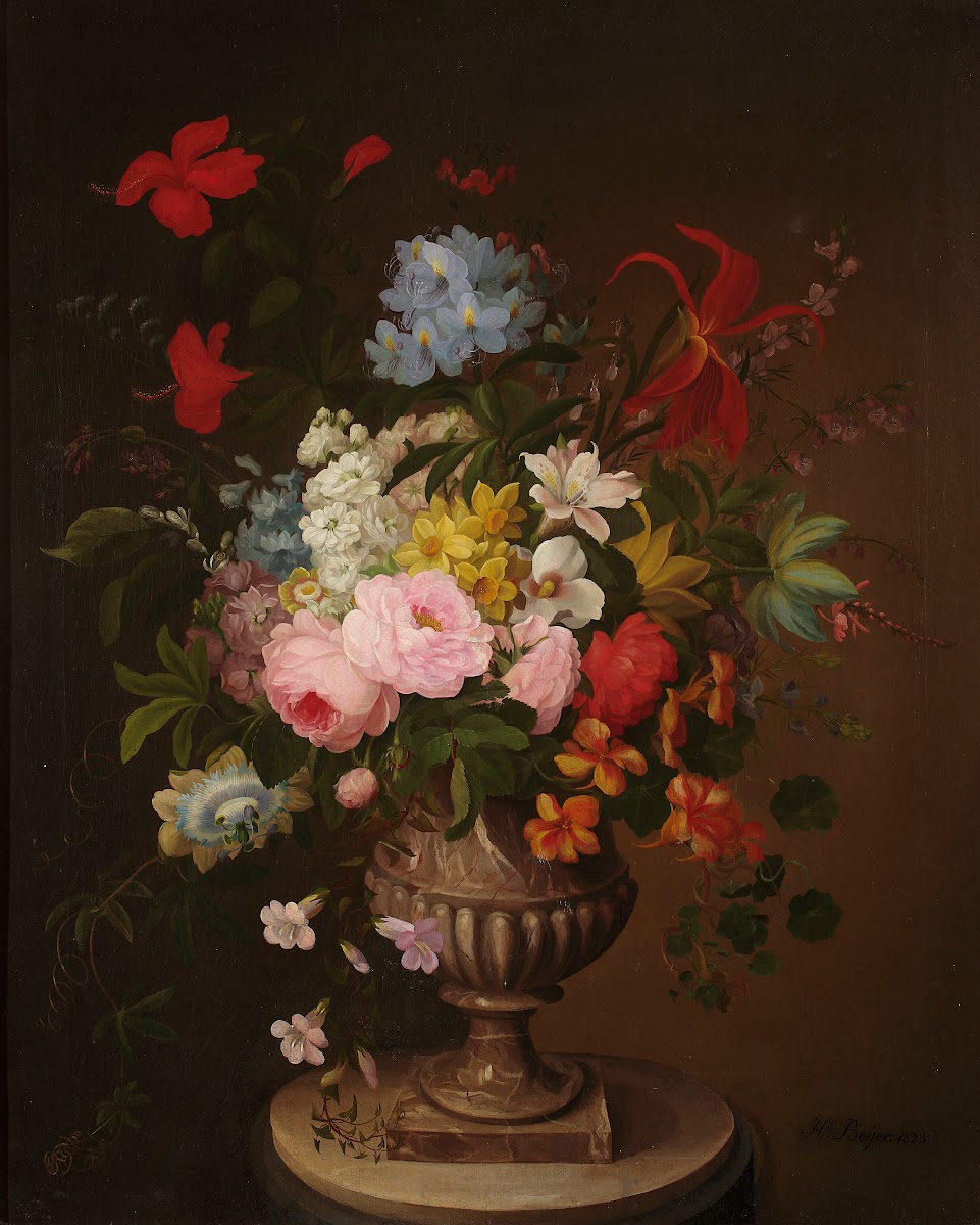Flowers in a vase 1823