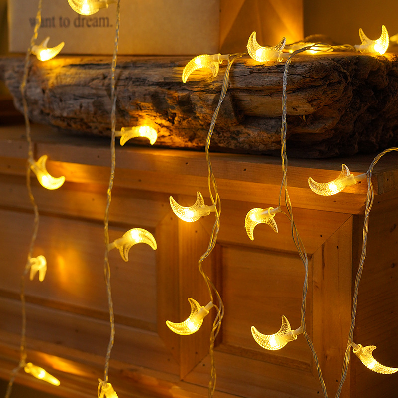 LED string lights for atmospheric decoration