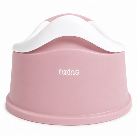 Дитячий горщик Twins Well Dove Potty powder bloom