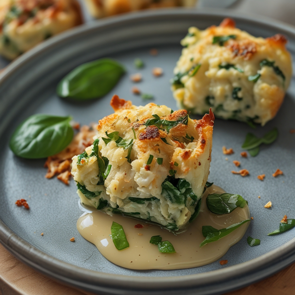 20-Minute Spinach Ricotta Bites Recipe – Irresistibly Easy Appetizer for Quick Snacks finished
