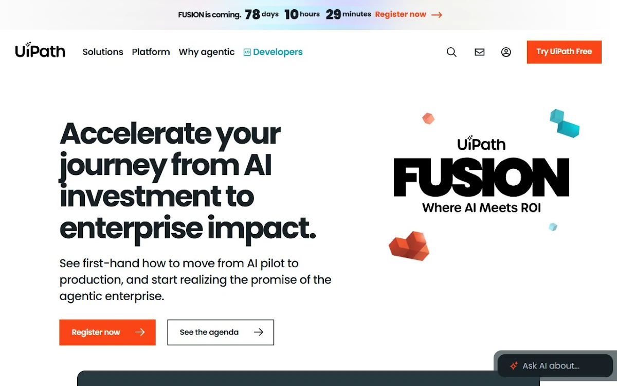 Captura de UiPath Studio Community