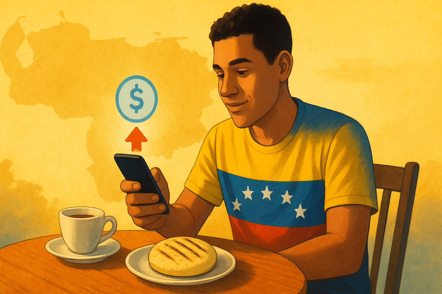 Comparar comisiones y tipo de cambio para remesas internacionales a Venezuela