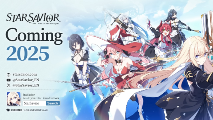Star Savior game logo with global launch window and pre-registration dates announced