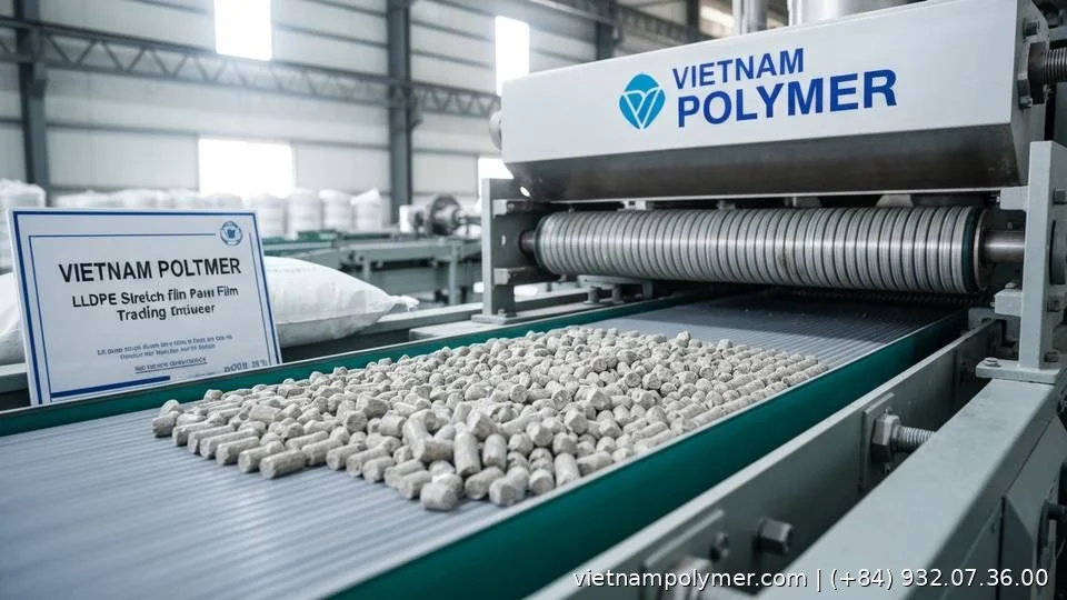 LLDPE stretch film manufacturer - Vietnam Polymer