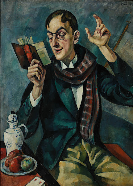 Poet  Portrait of Jan Lechoń third version 1920