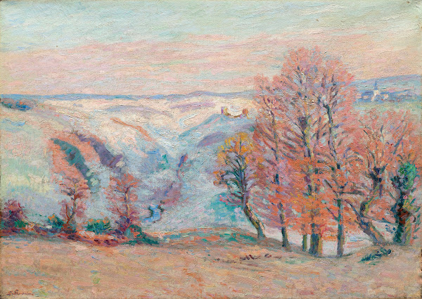 Gelée blanche à Crozant 1895