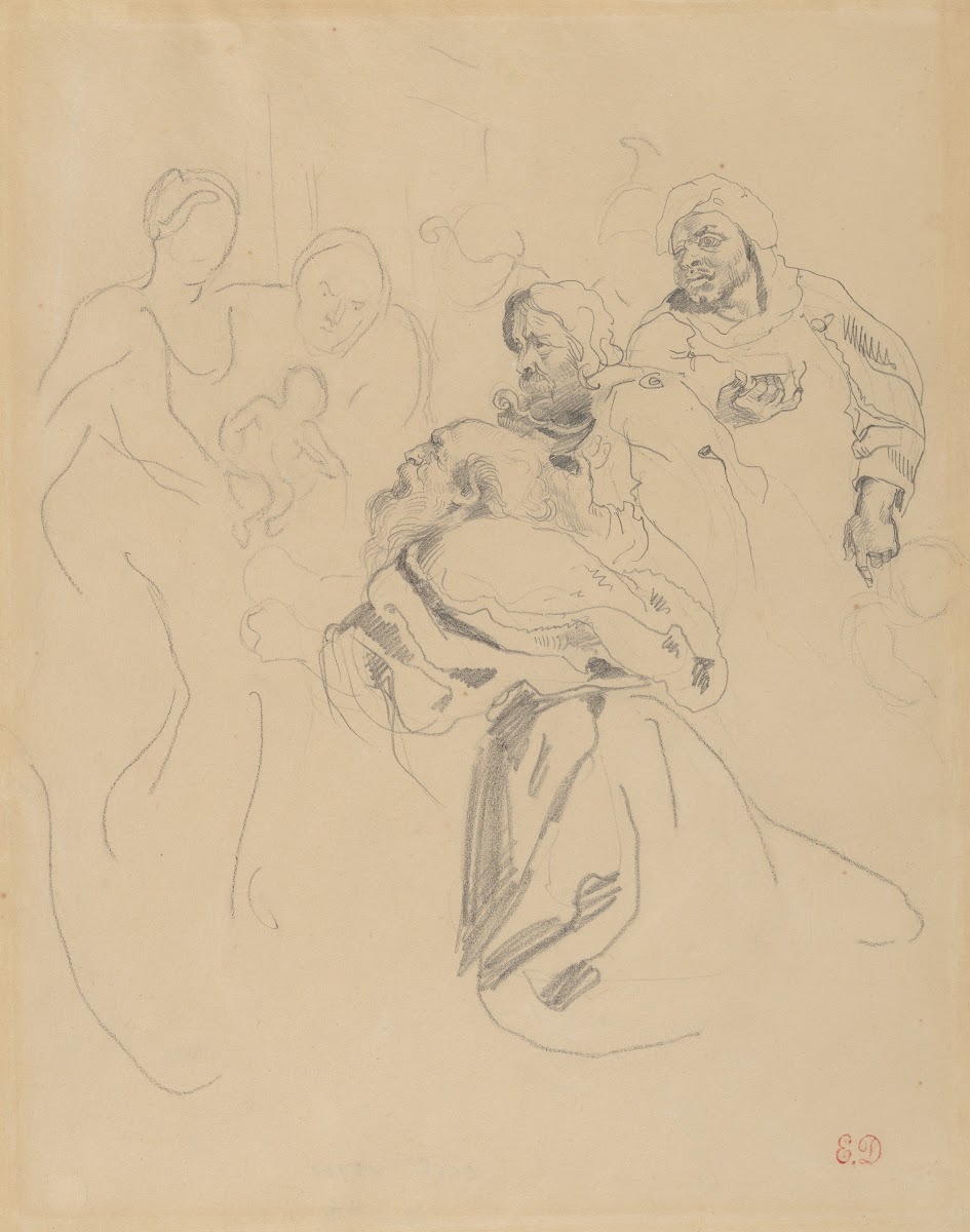 Adoration of the Magi after Rubens ca 1830