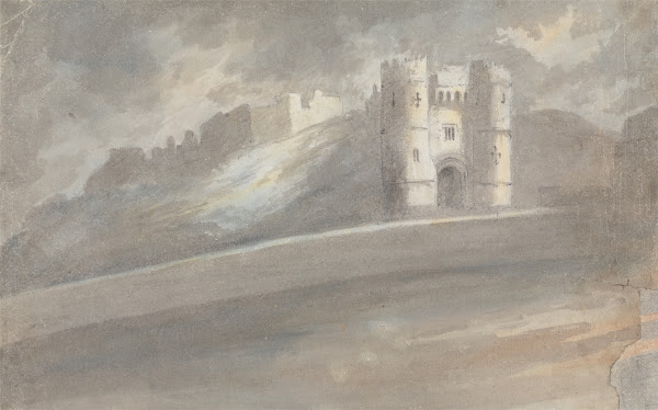 Carisbrooke Castle Isle of Wight after 1794