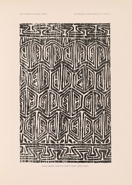 Decorative art of New Guinea Pl10 1925